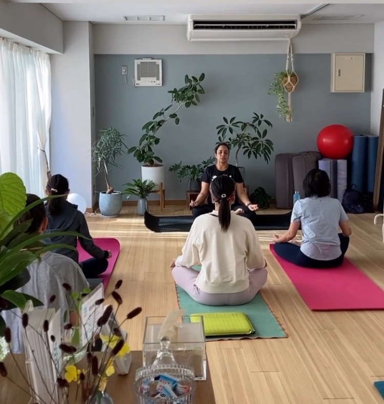 Yoga practice — asana and mindful movement